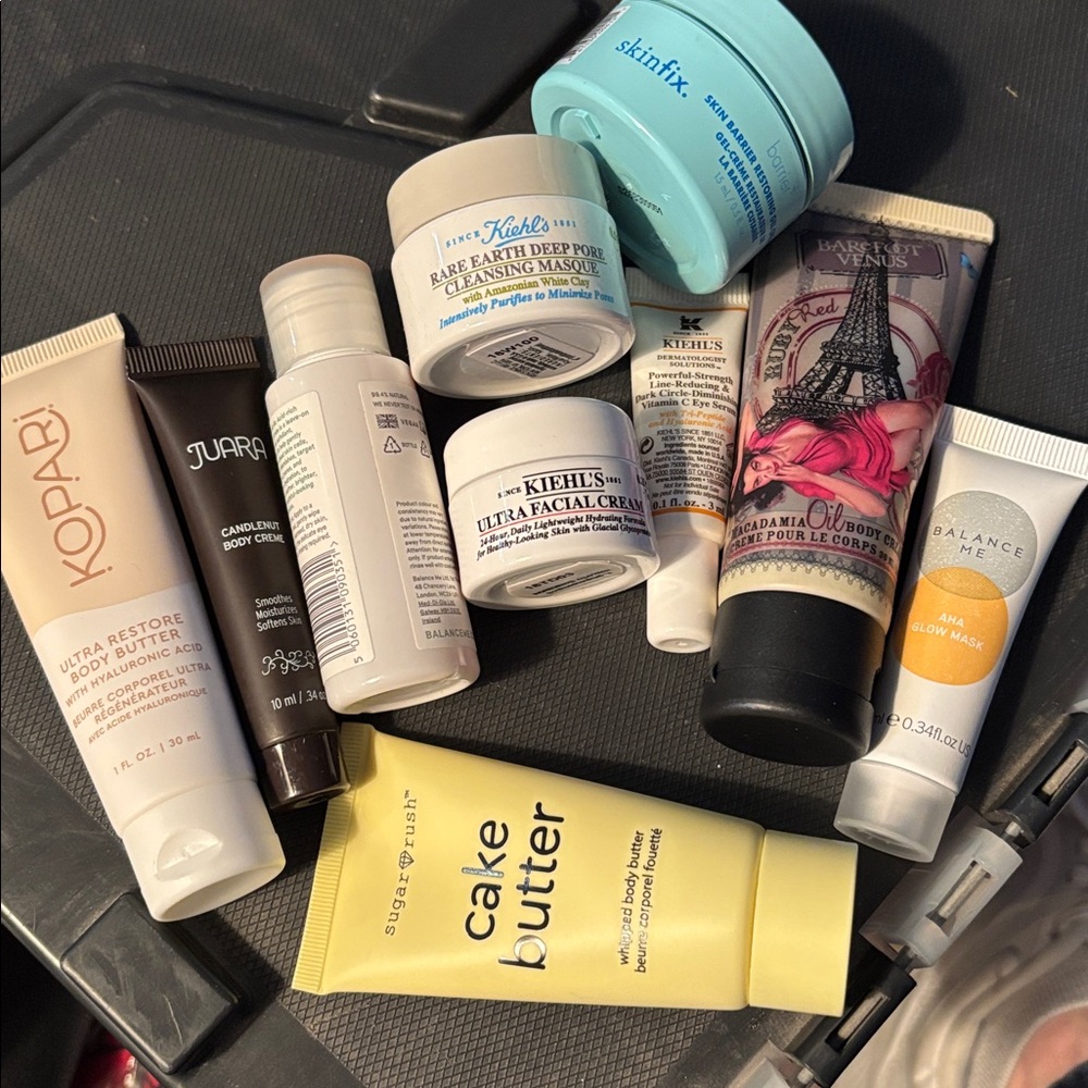 Lot of 10 skin creams